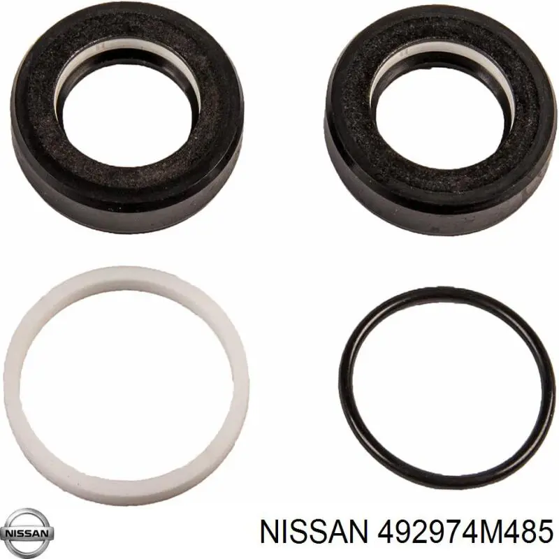 492974M485 Nissan ремкомплект рульової рейки (механізму г/у, (комплект ущільнень))