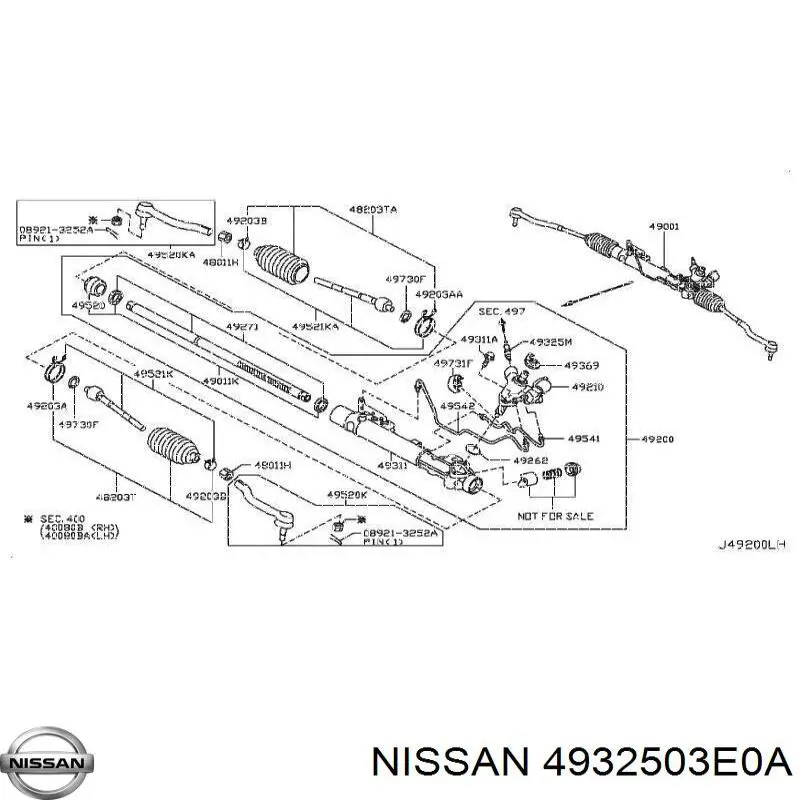  4932503E0A Nissan