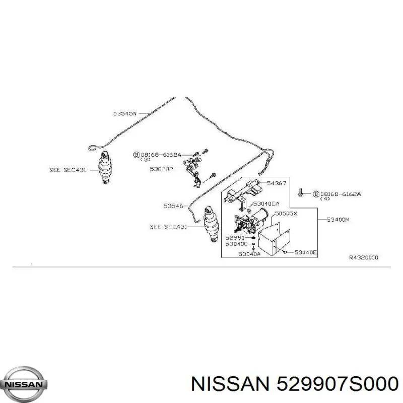  529907S000 Nissan