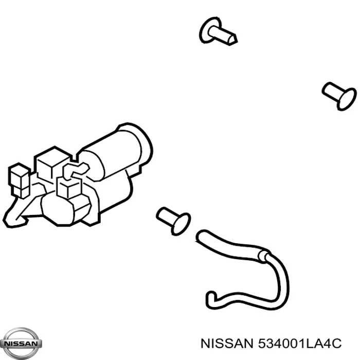 Компресор пневмопідкачкою (амортизаторів) Nissan/Infiniti 534001LA4B ціна, від 335.81 USD