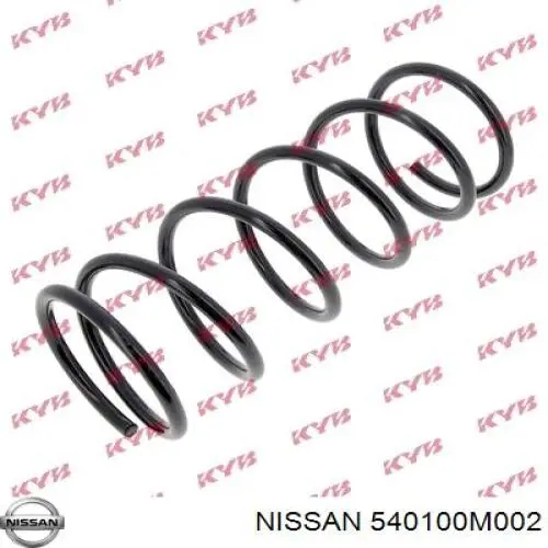 Пружина передня 5401072E01 Nissan/Infiniti