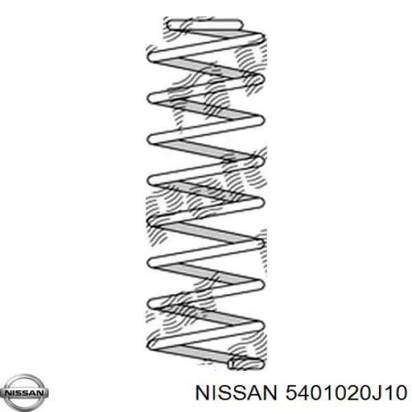 Пружина передньої підвіски Japan Parts ZC2219C