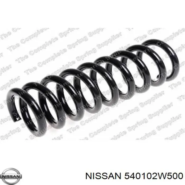 Пружина передня 540102W500 Nissan/Infiniti