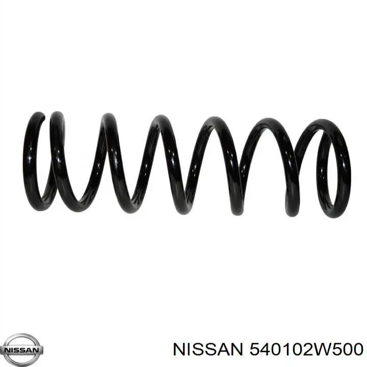 540102W500 Nissan/Infiniti Пружина амортизатора передняя