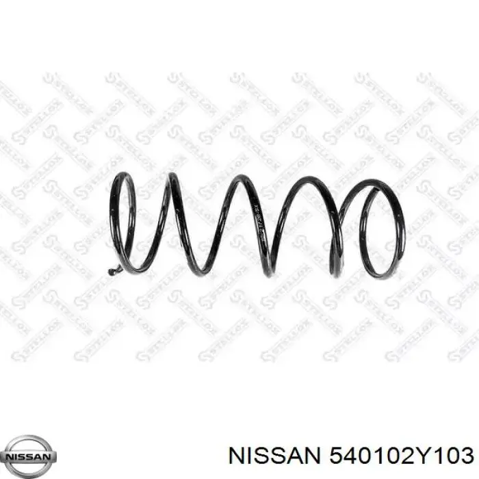 Пружина передня Nissan/Infiniti 540102Y103 ціна, від 17.16 USD