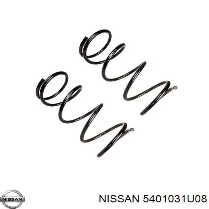 5401031U08 Nissan/Infiniti Пружина передня, ліва
