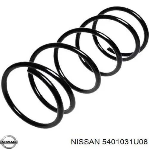 Пружина передня, ліва Nissan/Infiniti 5401031U08 ціна, від 57.00 USD
