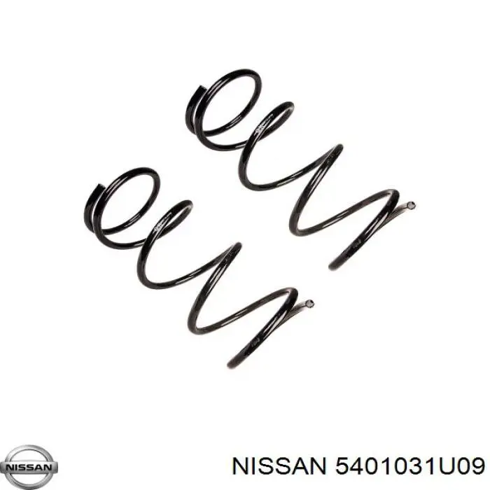 5401031U10 Nissan пружина передня