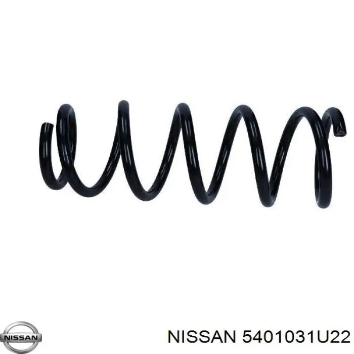 5401031U22 Nissan/Infiniti Пружина передня, ліва