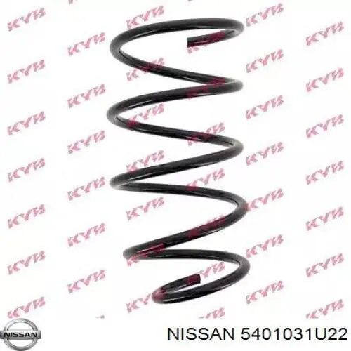 Пружина передня, ліва Nissan/Infiniti 5401031U22 ціна, від 57.00 USD