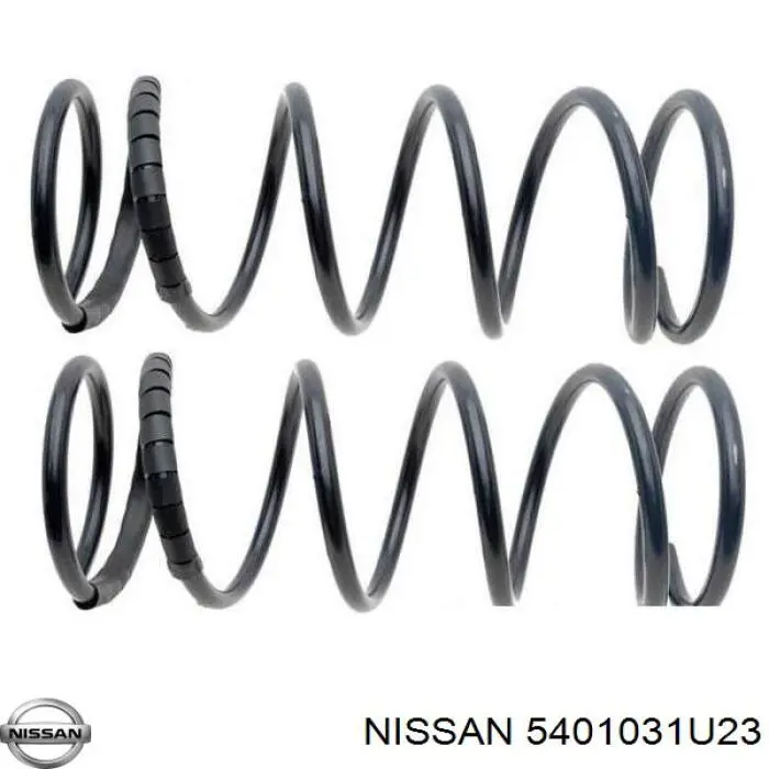 Пружина передня 5401031U23 Nissan