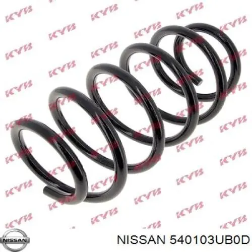 Купити 540103UB0D Nissan/Infiniti Гвинтова пружина підвіска