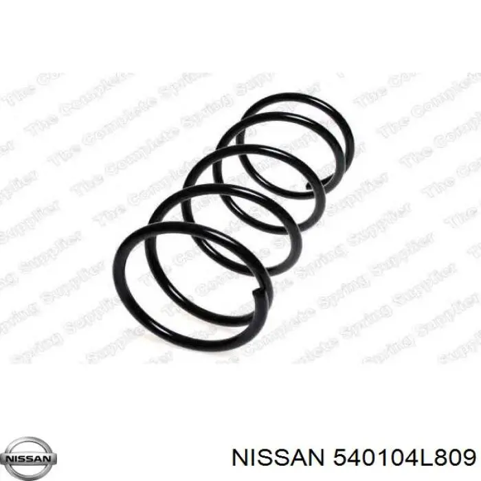 540104L809 Nissan пружина передня