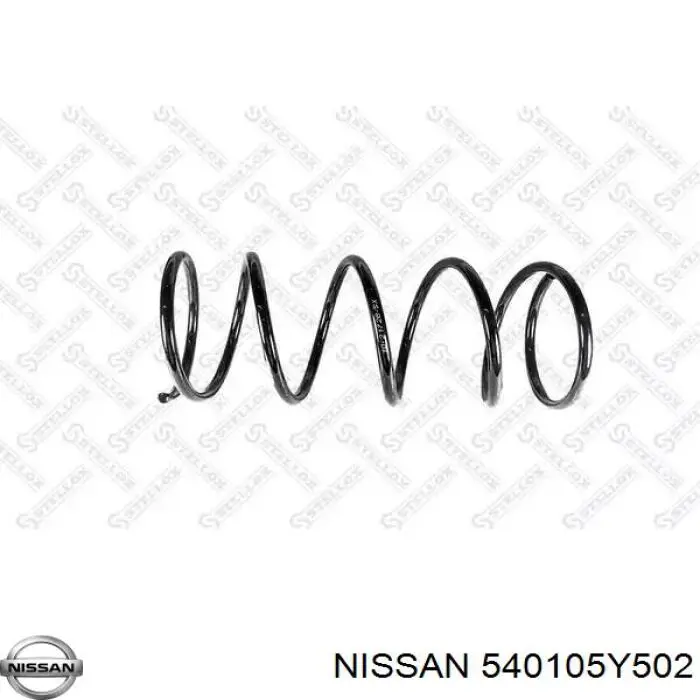 540105Y502 Nissan пружина передня