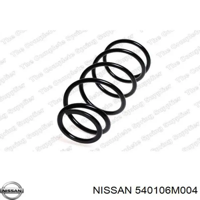 540106M004 Nissan пружина передня