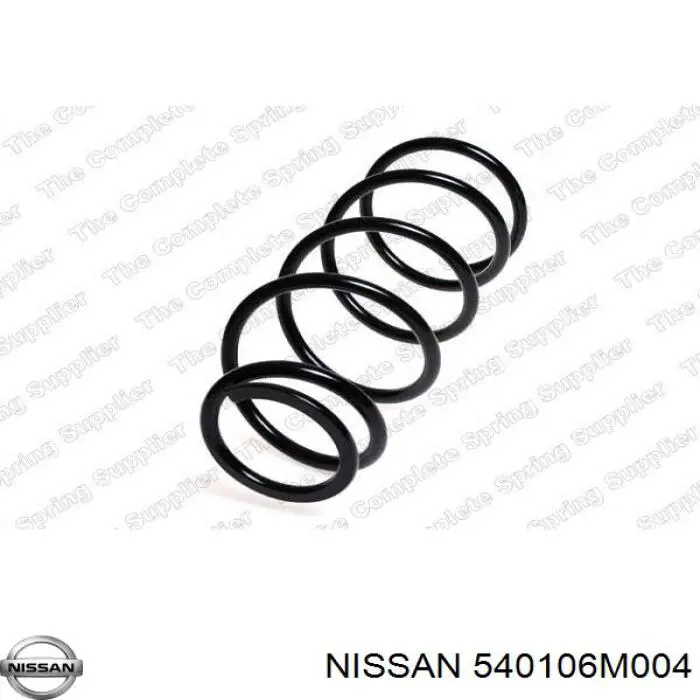 540106M004 Nissan/Infiniti Пружина амортизатора передняя