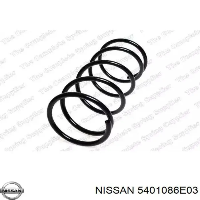 Купити 5401086E03 Nissan/Infiniti Гвинтова пружина підвіска