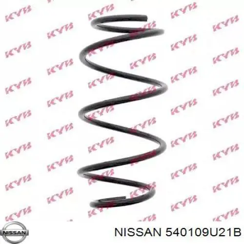  Пружина передня Nissan Note 