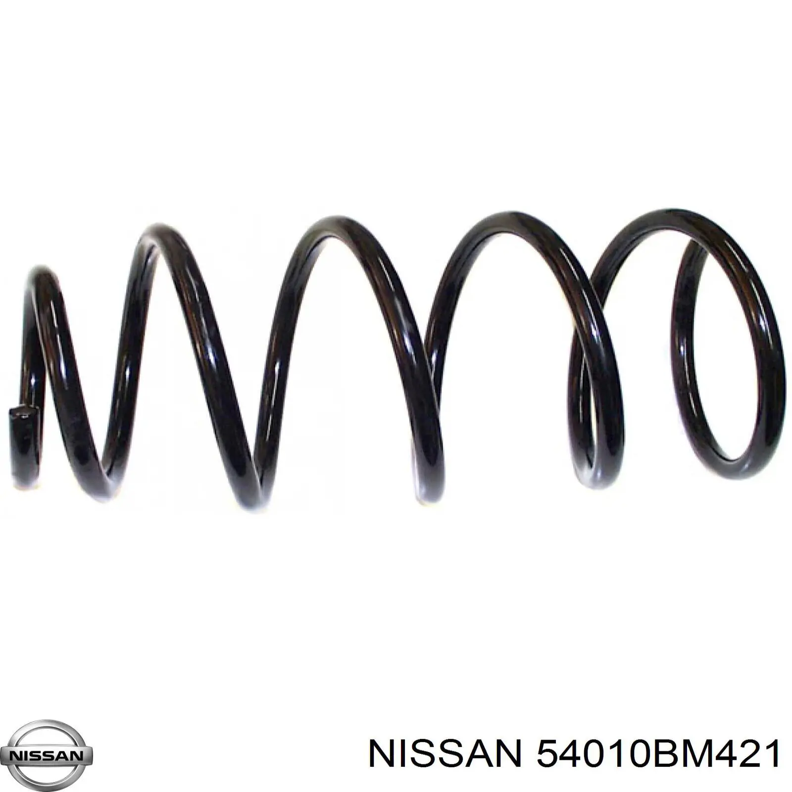54010BM421 Nissan/Infiniti Пружина амортизатора передняя