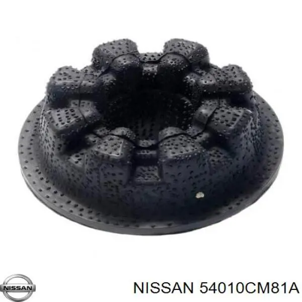 54010CM81A Nissan/Infiniti Пружина амортизатора передняя
