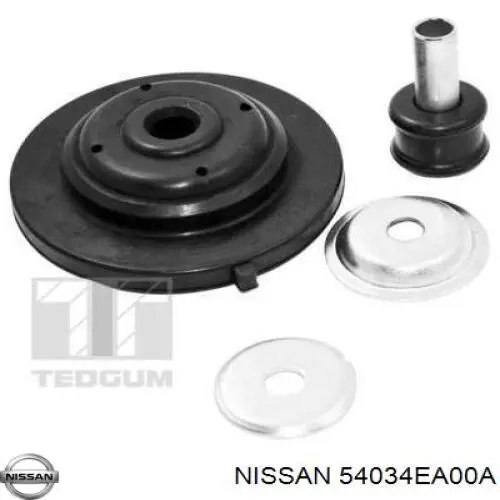 Проставка (гумове кільце) пружини передньої, верхня Nissan/Infiniti 54034EA00A ціна, від 7.29 USD