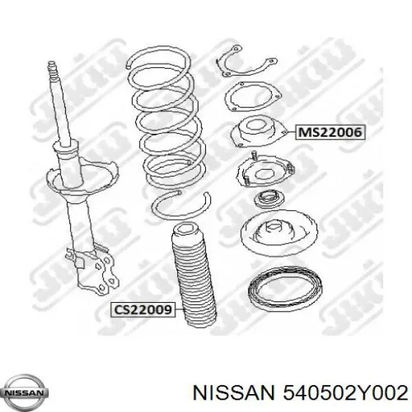 Купити KTP111 Japan Parts Буфер-відбійник амортизатора переднього + пильовик