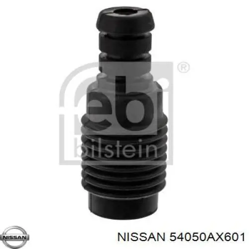 Буфер-відбійник амортизатора переднього + пильовик Nissan/Infiniti 54050AX601 ціна, від 9.41 USD