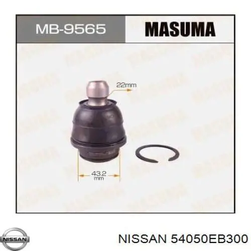 Купити 54050EB300 Nissan/Infiniti Відбійник важеля переднього нижнього