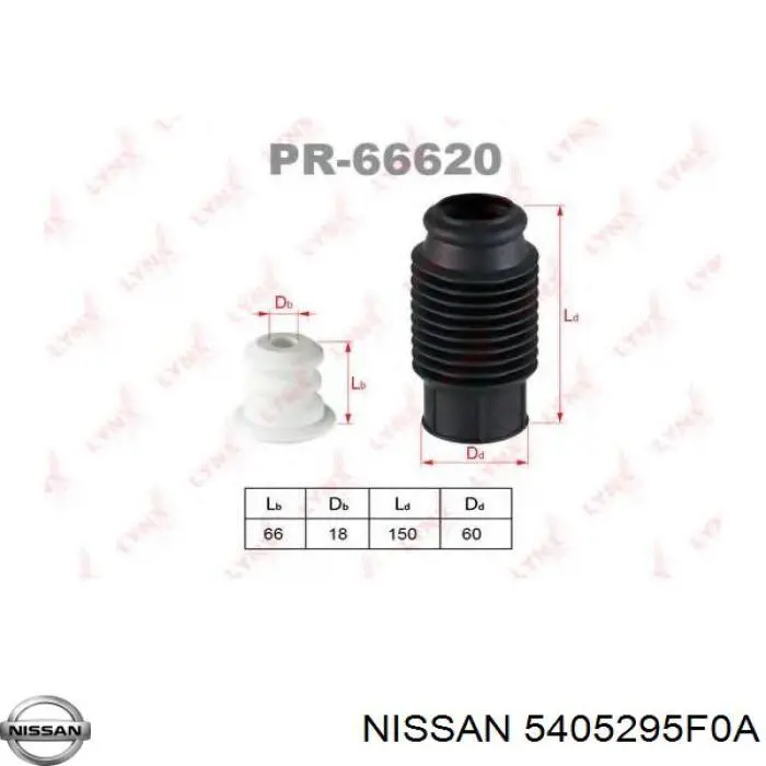 Купити 5405295F0A Nissan/Infiniti Буфер-відбійник амортизатора переднього