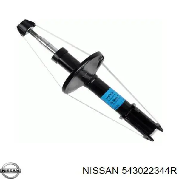 Амортизатор передній 543022344R Nissan