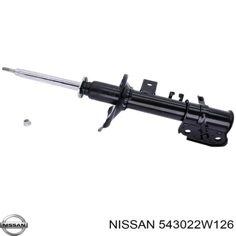 Амортизатор передній, правий Nissan/Infiniti 543022W126 ціна, від 57.80 USD