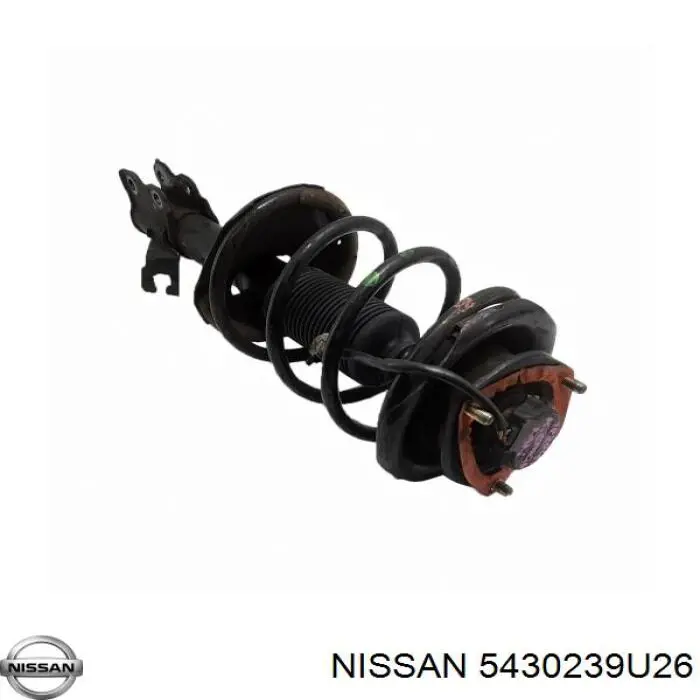Амортизатор передній, правий Nissan/Infiniti 5430239U27 ціна, від 12.67 USD