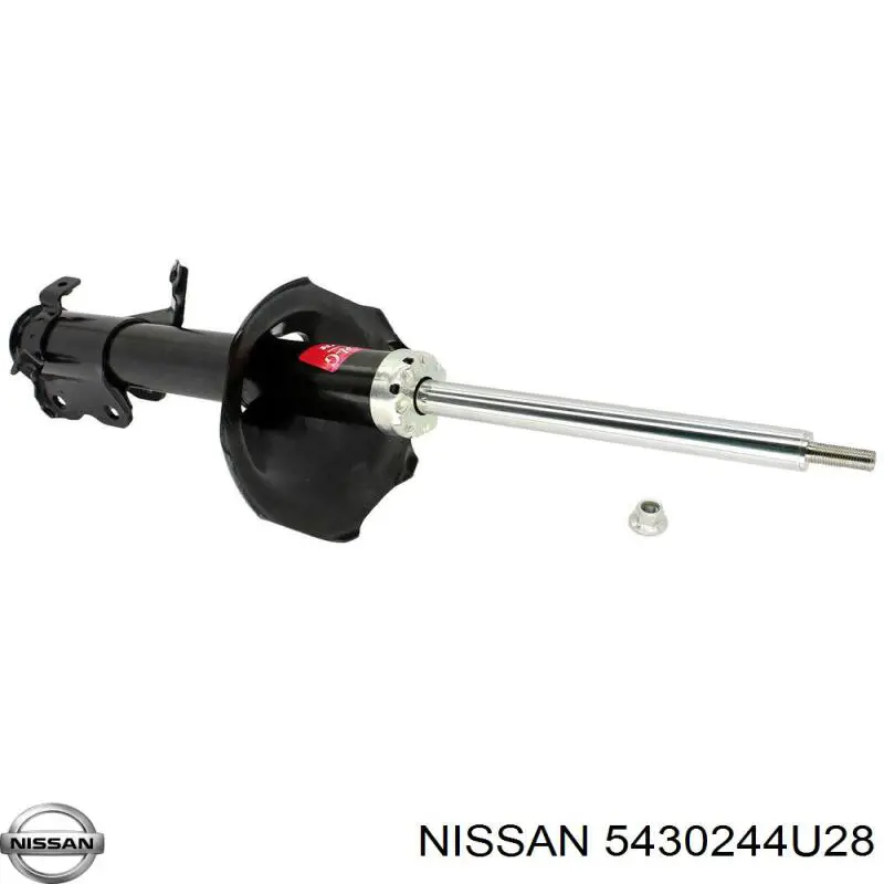 Амортизатор передній, правий Nissan/Infiniti 5430244U28 ціна, від 51.77 USD