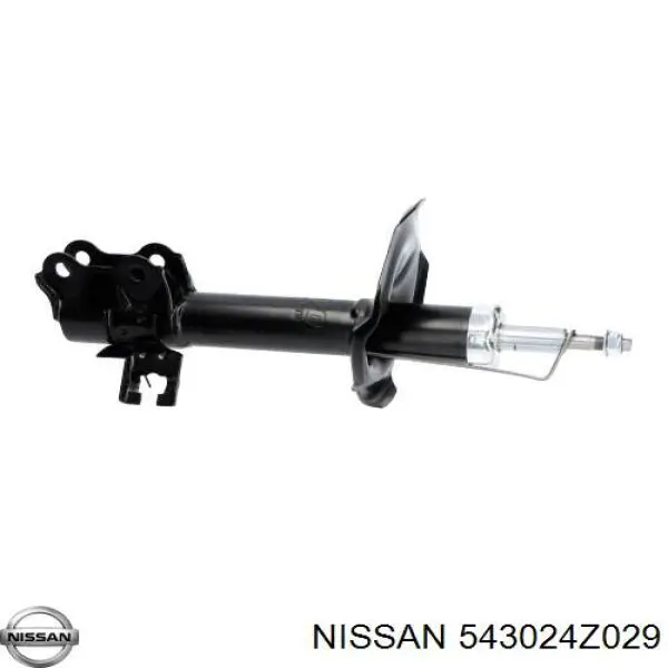 Амортизатор передній, правий Nissan/Infiniti 543024Z029 ціна, від 38.74 USD