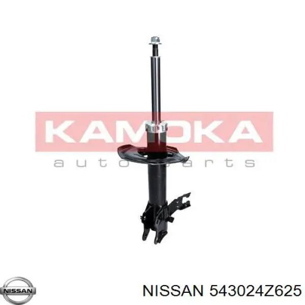 Амортизатор передній, правий Nissan/Infiniti 54302BN425 ціна, від 41.24 USD