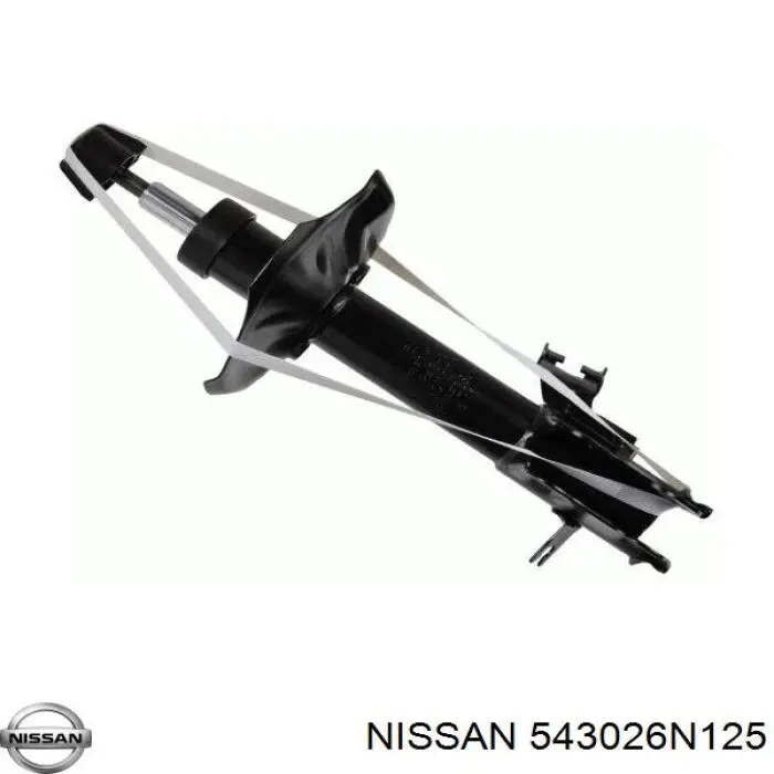 Амортизатор передній, правий Nissan/Infiniti 543026N125 ціна, від 42.11 USD