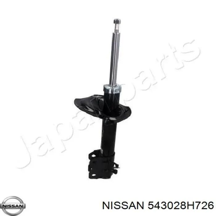 Амортизатор передній, правий Nissan/Infiniti 543028H726 ціна, від 31.66 USD