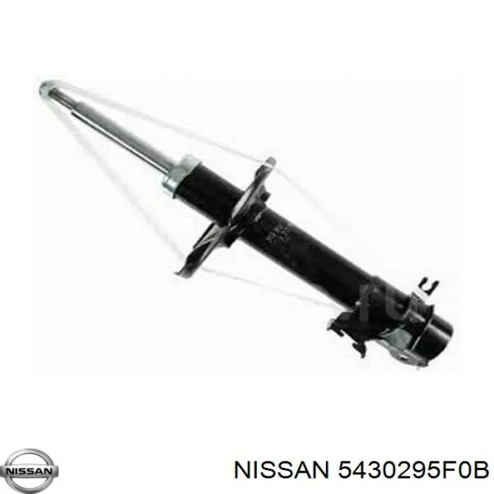 Амортизатор передній, правий Nissan/Infiniti 5430295F0B ціна, від 37.65 USD
