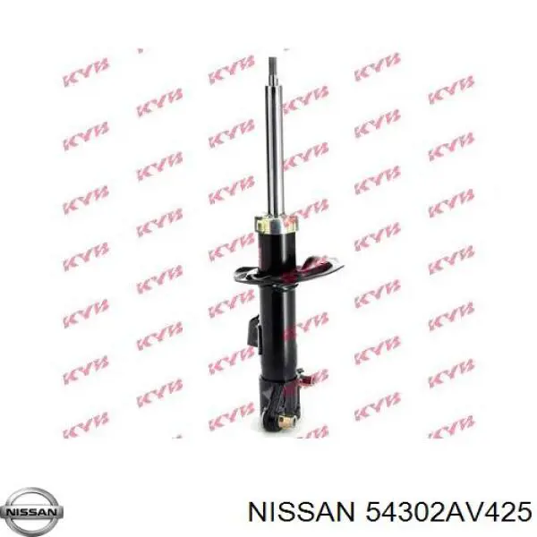 Купити 54302AV425 Nissan/Infiniti Амортизатор передній, правий