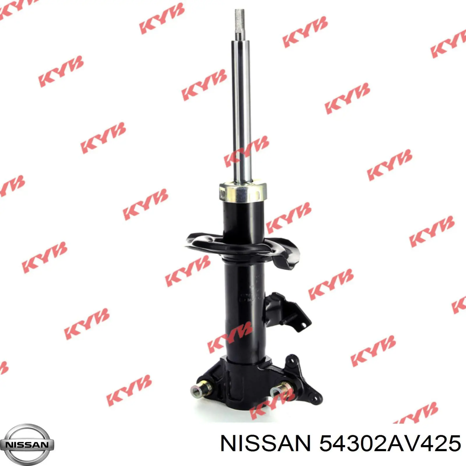 Амортизатор передній, правий Nissan/Infiniti 54302AV425 ціна, від 54.27 USD