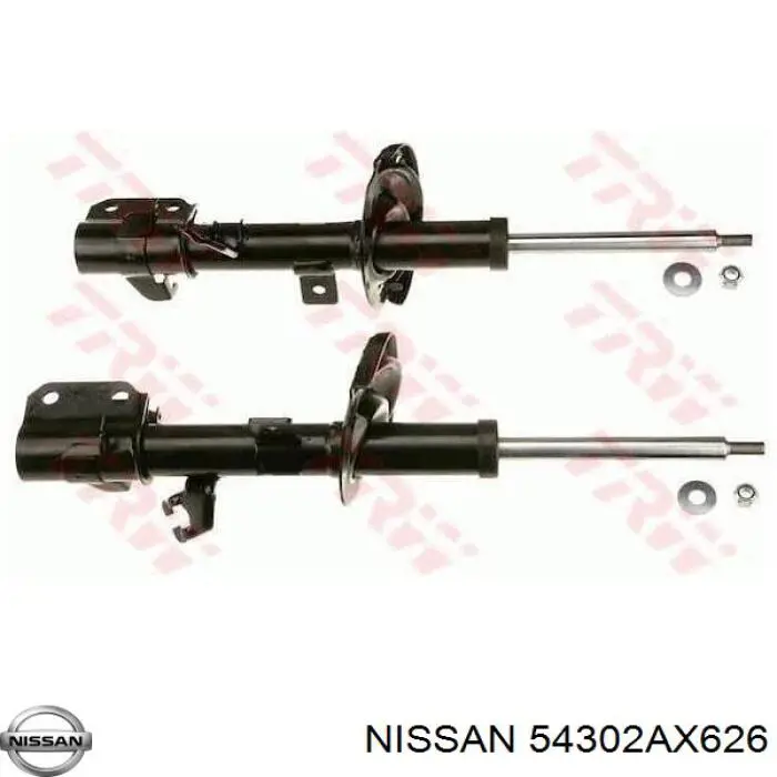 54302AX626 Nissan/Infiniti Амортизатор передньої підвіски