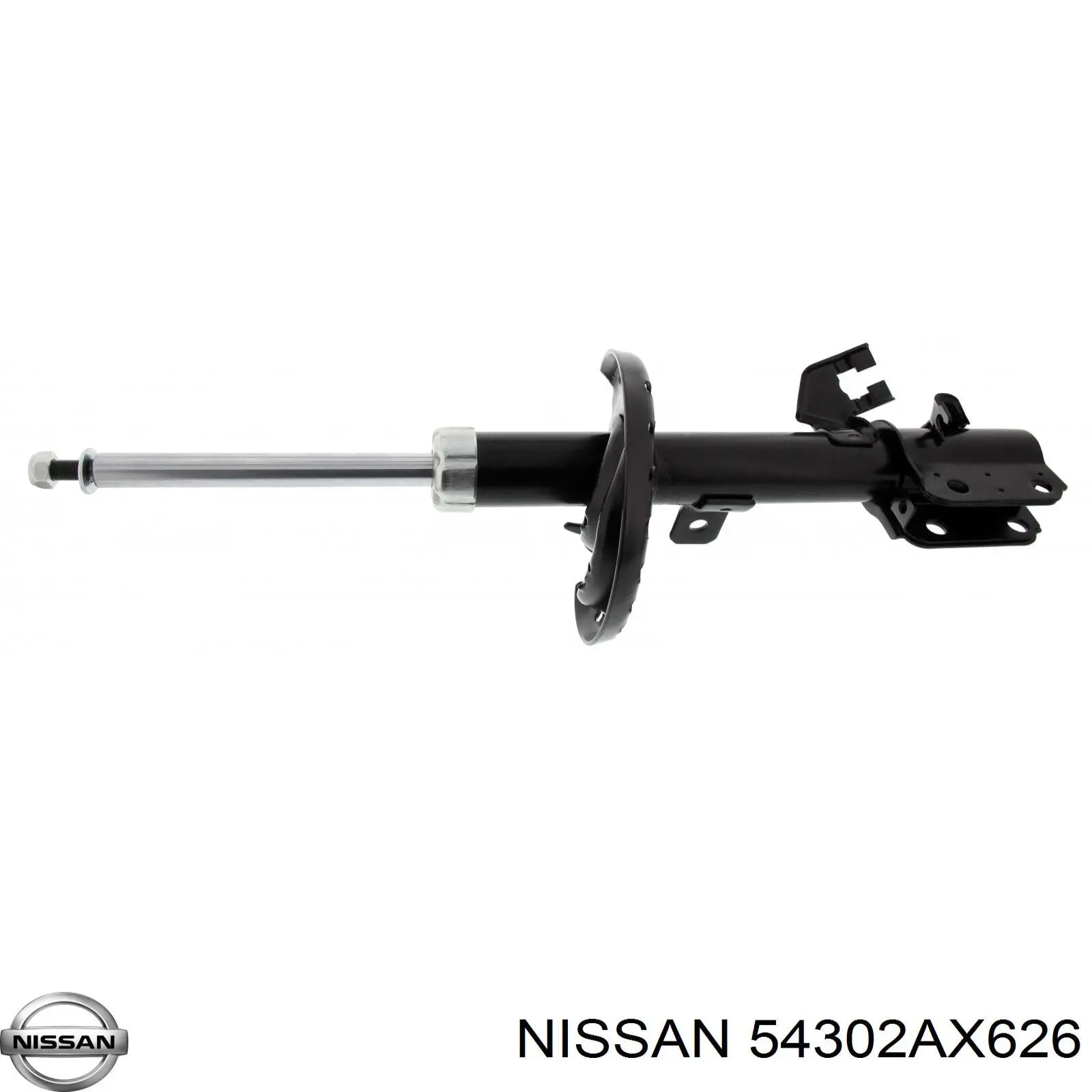 Амортизатор передній, правий Nissan/Infiniti 54302AX626 ціна, від 44.29 USD