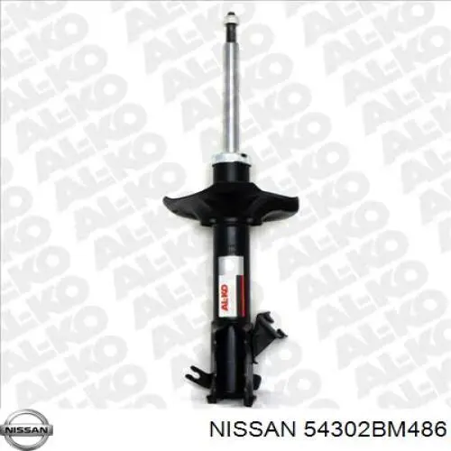 Амортизатор передній, правий Nissan/Infiniti 54302BM486 ціна, від 36.60 USD