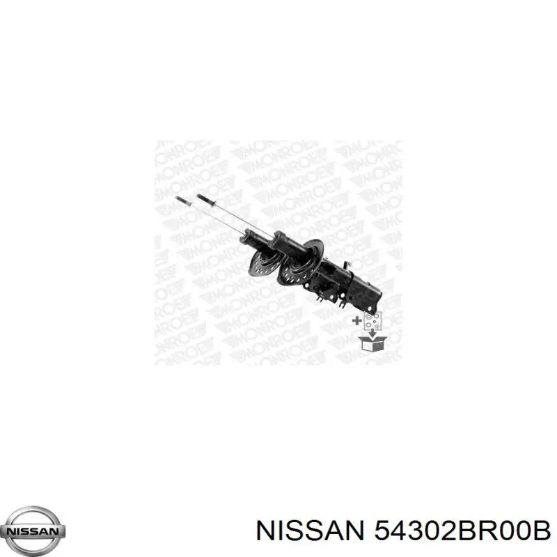 Амортизатор передній 54302BR00B Nissan/Infiniti