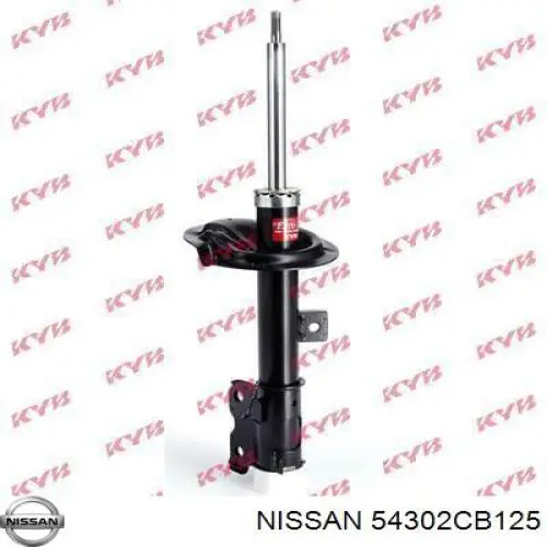 54302CB125 Nissan/Infiniti Амортизатор передньої підвіски