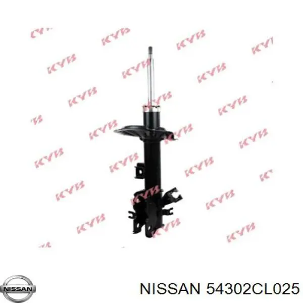 Стійка передня права Mando MSS016059