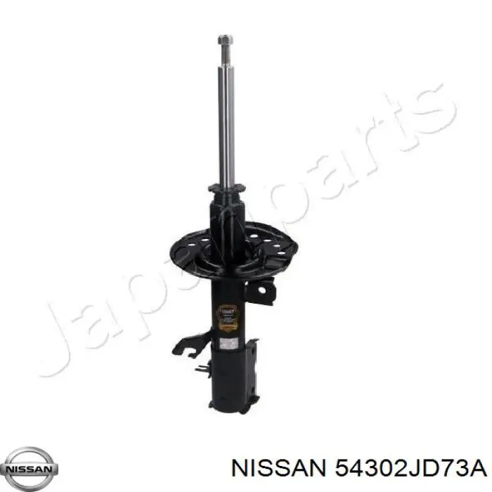 Амортизатор передній, правий Nissan/Infiniti 54302JD73A ціна, від 38.46 USD