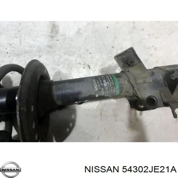 Амортизатор передній, правий Nissan/Infiniti 54302JE21A ціна, від 69.28 USD