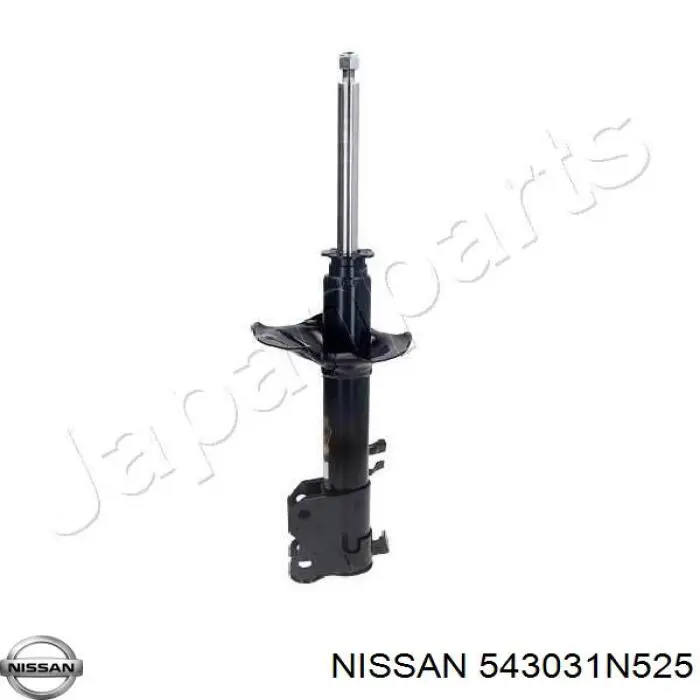 Амортизатор передньої підвіски, лівий Nissan/Infiniti 543031N525 ціна, від 36.20 USD