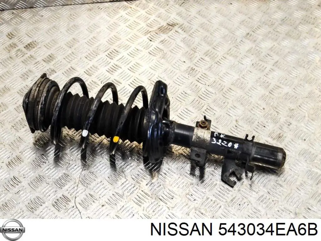Амортизатора передній лівий 8550504662 Renault (RVI)